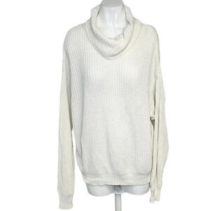 Revolve Lovers + Friends Cowl Neck  Knit Oversized Sweater Size XS